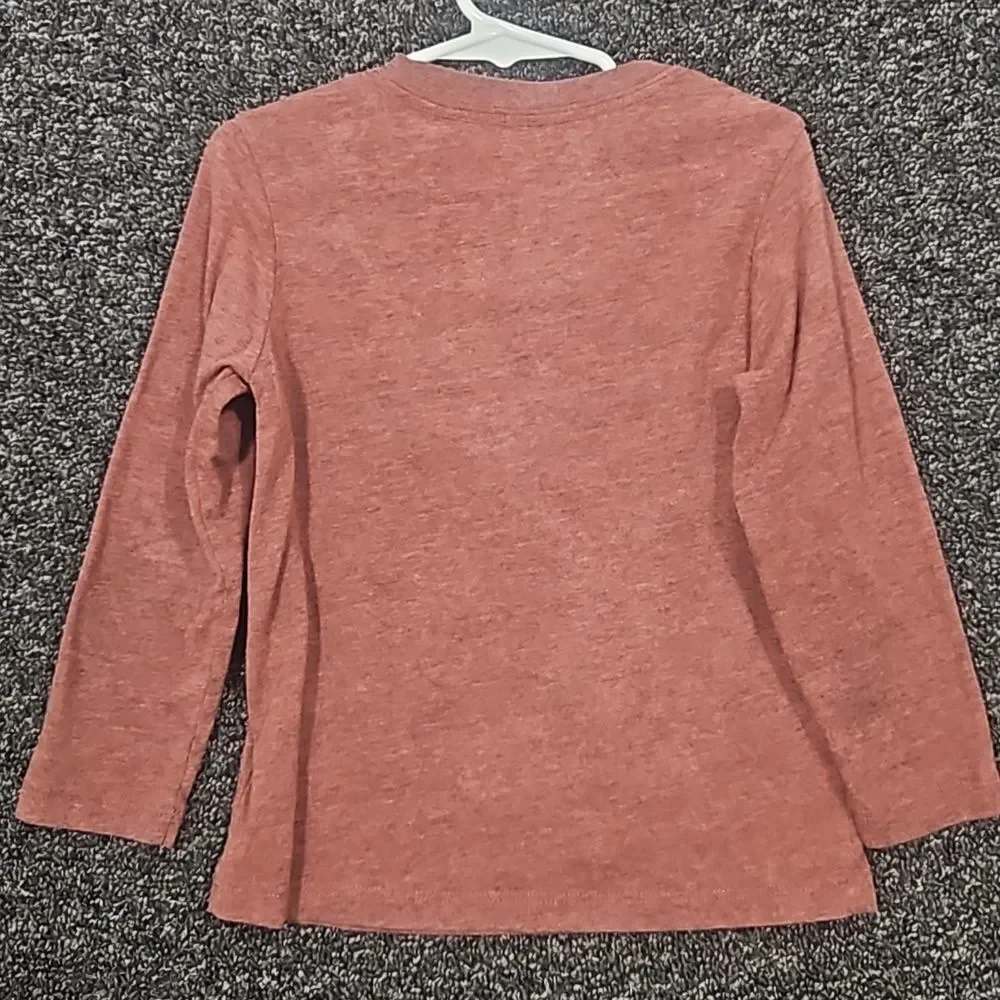 Old Navy Mandalorian Star Wars Kid XS (5) This is The Way Long Sleeve Tee Shirt